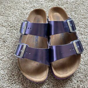 Purple Metallic Birkenstock